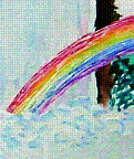 Regenbogenausschnitt